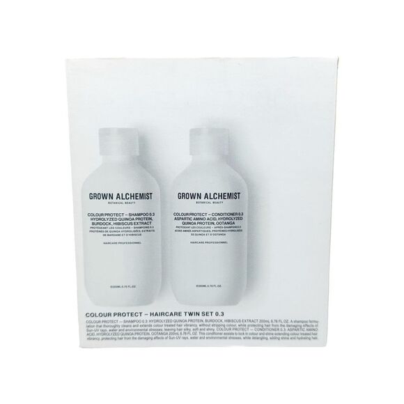 GROWN ALCHEMIST Colour Protect Haircare Twin Set - Shampoo & Conditioner - Picture 2 of 5
